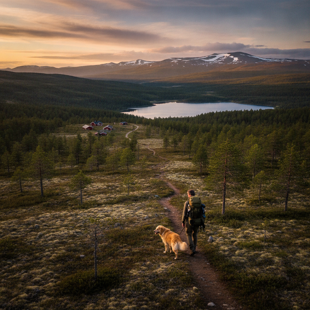 Friluftsliv med hund: tips och regler