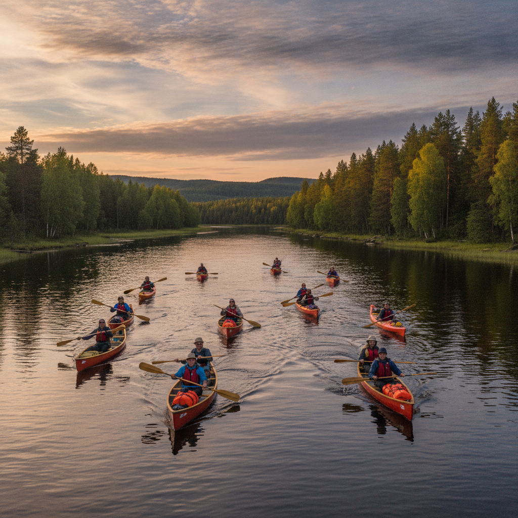 Paddling i Sverige: Kanoter, kajaker och de bästa vattendragen
